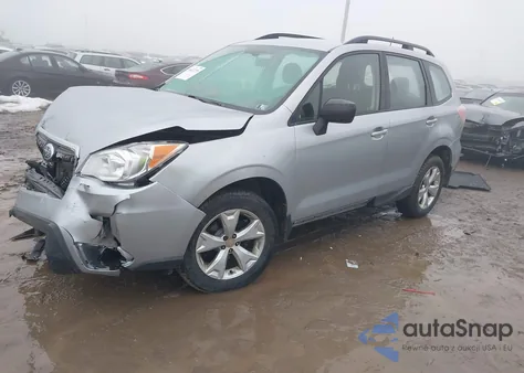 2015 Subaru Forester 2.5I из США, поврежденный, VIN JF2SJABC7FH474218
